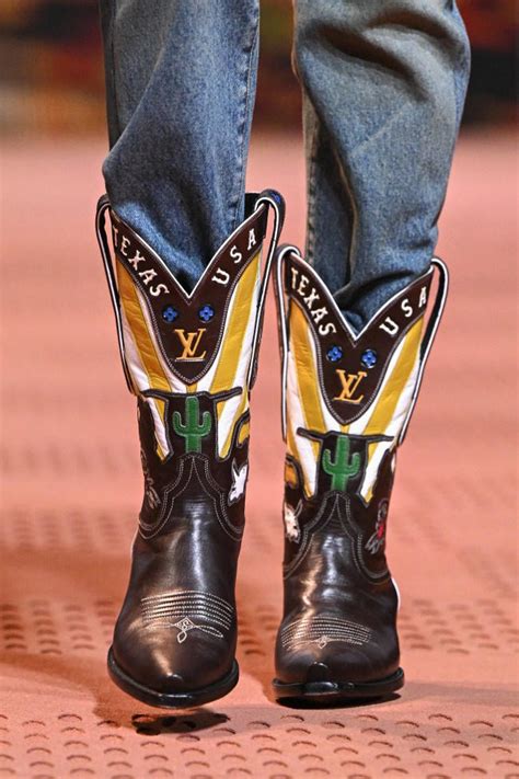 men's louis vuitton cowboy boots|louis vuitton knee boots.